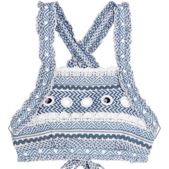 NWT Dodo Bar Or Embellished cotton-jacquard sry - Picture 2 of 7